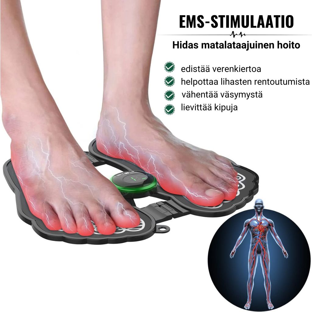 EMS-jalkahierontalaite.