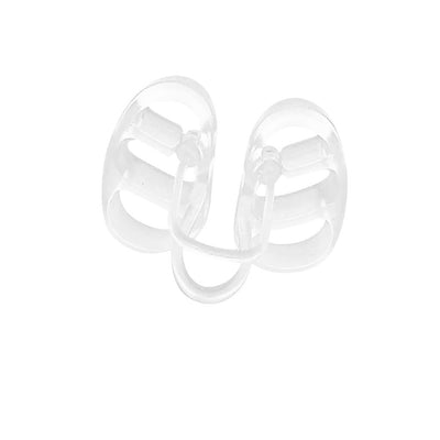 Pyöreä sierainten laajentaja lähikuvassa.