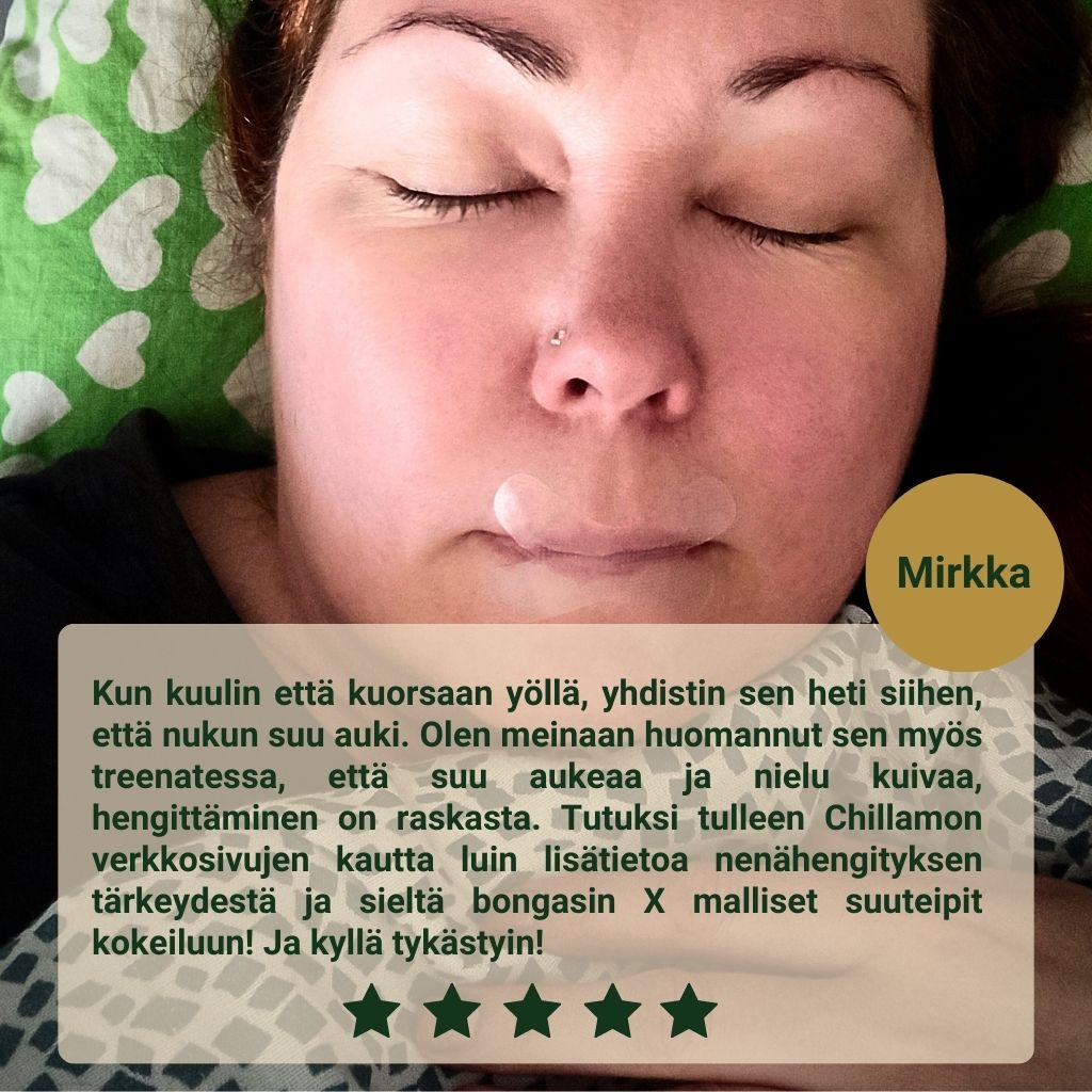 Suosittu suuteippi X-malli 120 kpl