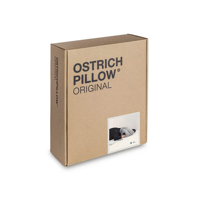Ostrichpillow Original -tyynyn pakkaus.