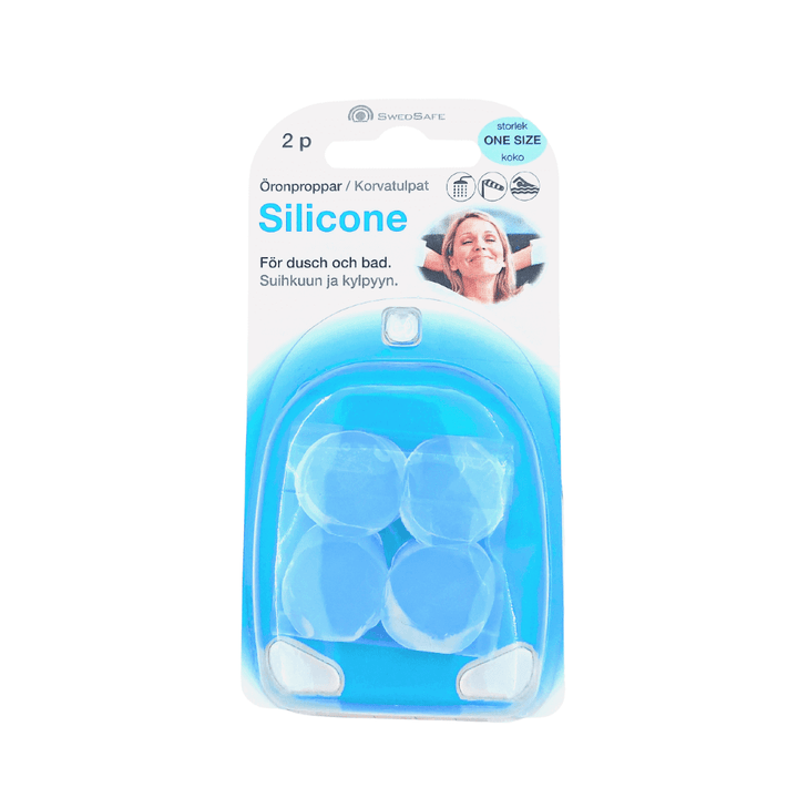 SwedSafe Silicone -korvatulpat nukkumiseen.